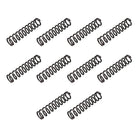 Compression Spring - 1.2mm Wire Dia, 9mm OD, 40mm Free Length Spring Steel Extension Spring,Black,10Pcs