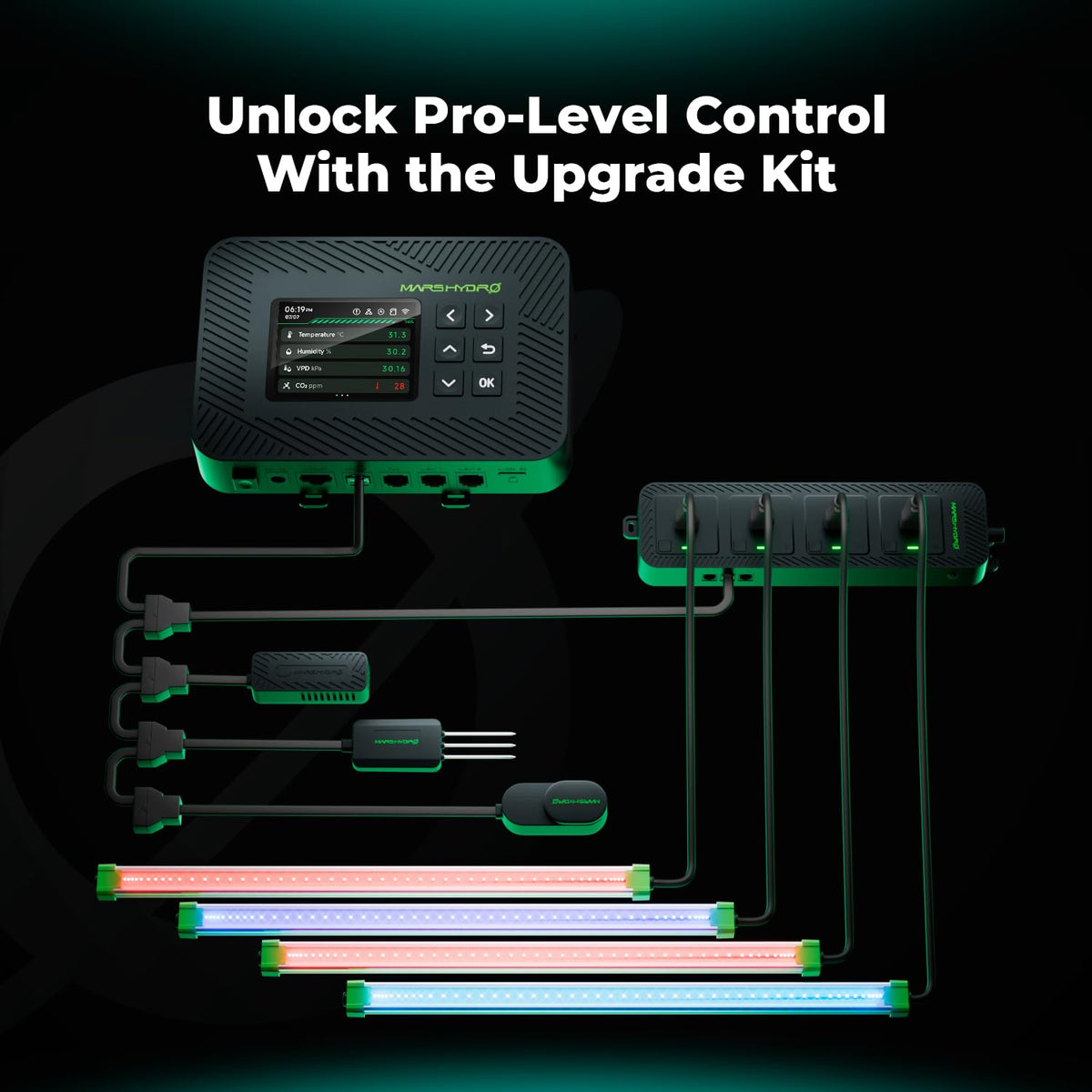LinkMejor iControl Controller per ciclo di crescita delle piante per Grow Tent con controllo dell'app