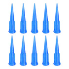 Industrial Blunt Tip Tapered Dispensing Fill Needle 22G X 1.26 inches Blue 10pcs