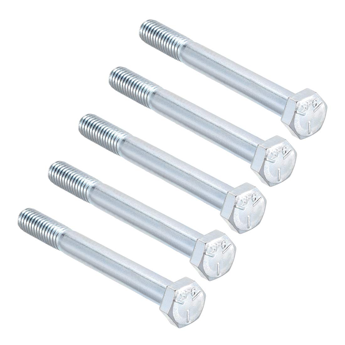 Hex Head Screw Bolts Carbon Steel 5/16"-18x3" Fastener Grade 5 UNC 5pcs