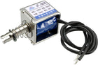 DC 12V 20N 10mm Stroke Pull Type Solenoid Electromagnet Open Frame Type Linear Motion JF-0826