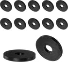 12pcs Rubber Spacers 1-1/4" OD, 3/8" ID, 1/8" Height Round Anti Vibration Spacer Bushing Grommets Thick Rubber Washers for Home Car Accessories