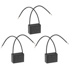 Ceiling Fan Capacitor CBB61 4uF 250V AC 2 Wires Metallized Polypropylene Film Capacitor 38x28x18mm for Electric Fan Pump Motor Generator 3Pcs