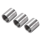 Stainless Steel 304 Cast Pipe Fittings Coupling Fitting 1/2 X 1/2 G Female 3pcs