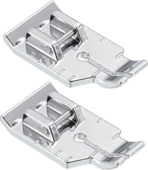 7312 1/4 Inch Quilting Patchwork Embroidery Sewing Machine Presser Foot, Sewing Machine Replace Accessories, 2Pcs