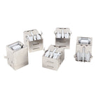 USB Female Type-B Jack 4-Pin Right Angle PCB DIP Socket Connector, 5 Pieces
