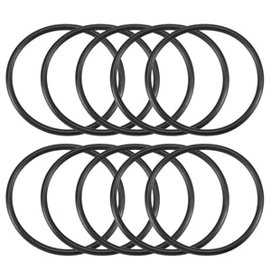 Nitrile Rubber O-Rings, 52mm OD 46mm ID 3mm Width, Metric Sealing Gasket, Pack of 10