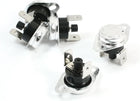5Pcs NC Temp Switch Manual Reset Thermostat 80 Degree Celsius