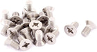 M6-1 x 12mm Fine Thread Phillips Flat Head Countersunk Bolts Machine Screws 20pcs