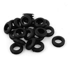 a15081100ux0612 14 mm Inner Diameter Rubber Electrical Round Wire Grommets Gasket 20 Pcs (Pack of 20)
