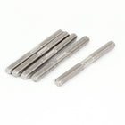 M6x60mm 304 Stainless Steel Double End Threaded Stud Screw Bolt 5Pcs