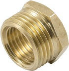 16mm Male to 12mm Female Brass Hex Head Bushing Pipe Fitting Adapter