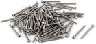 M3x35mm Thread 304 Stainless Steel Hex Socket Head Cap Screw Bolt DIN912 55pcs