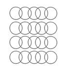Nitrile Rubber O-Rings, 26mm OD 24mm ID 1mm Width, Metric Sealing Gasket, Pack of 20