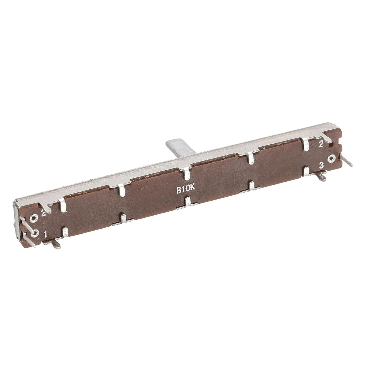 Fader variabili rezistenți mixer 75mm trageți direct potențiometru B10K Ohm gri negru butoane