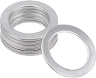 15Pcs 18mm X 26mm X 0.8mm 304 Stainless Steel Flat Washer for Screw Bolt