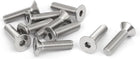 M5x20mm 316 Stainless Steel Countersunk Flat Head Hex Socket Cap Screw 10pcs