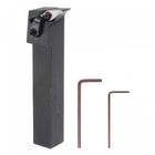 Indexable CNC Lathe Turning Tool Holder, 93° MVUNL2020K16 3/4" Shank 40Cr Steel Carbide Turning Tool Holder for Turning Grooving Threading