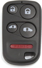 Ersatzschale für Honda Odyssey 1999-2004 5-Tasten-Schlüsselanhänger Schwarz