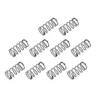Compression Spring - 1.2mm Wire Dia, 19mm OD, 40mm Free Length Spring Steel Extension Spring,Black,10Pcs