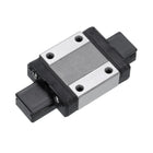 MGN12C Bearing Steel Sliding Carriage Block with Plastic Anti-Fall Strip for 12mm MGN12 Linear Motion Slide Rail Guide, Silver Tone