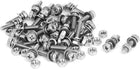 M4 x 16mm 304 Stainless Steel Phillips Hex Head Bolts Nuts w Washers 30 Sets