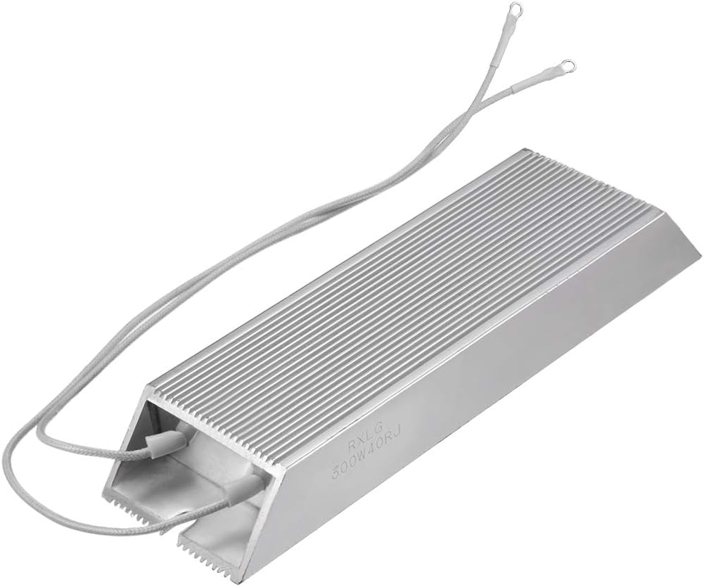 300W 40 Ohm Aluminum Housing Wirewound Braking Load Resistor for VFD Inverter