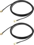 SMA Male to SMA Male Coaxial Cable 50 Ohm 5 Feet RG174 2pcs