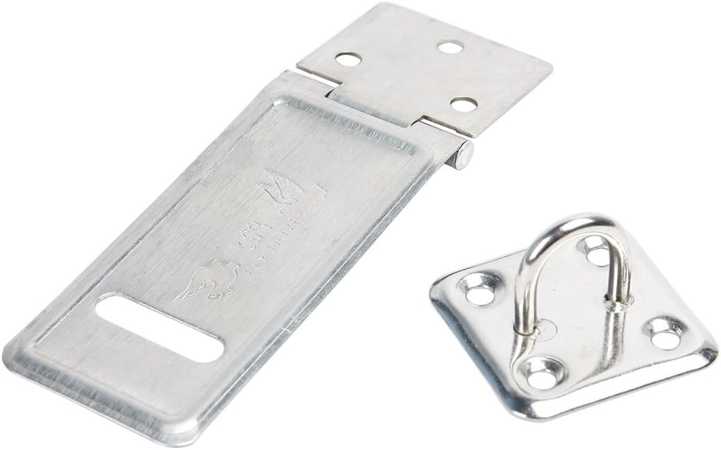 Edelstahl Türspind Latch Catch Bolzen Hasp Nagel Set