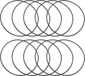 Nitrile Rubber O-Rings 145mm OD 139mm ID 3mm Width, Metric Sealing Gasket, Pack of 10