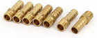 G 1/8 Male Thread 8mm Dia Hose Barb Fittings Pipe Connectors Couplers 7pcs