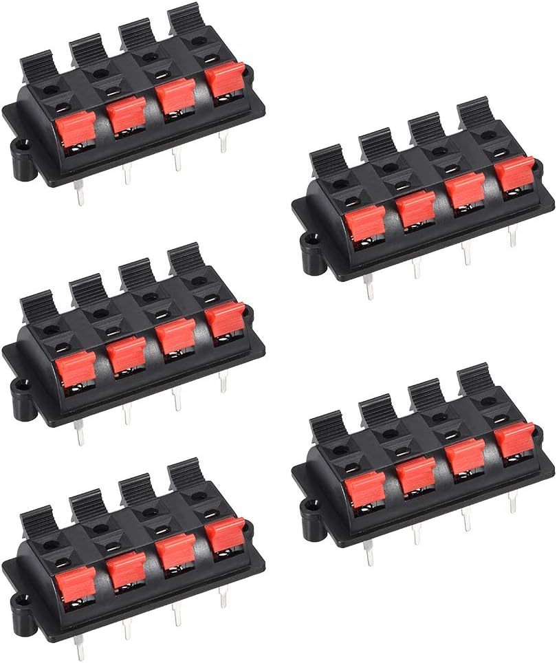2 แถว 12 ทาง สป링 สเปกเกอร์ เทอร์มินัล คลิป ปัดปล่อย คอนเนกเตอร์ คาเบิ้ล เทอร์มินัล สตริปบล็อค 