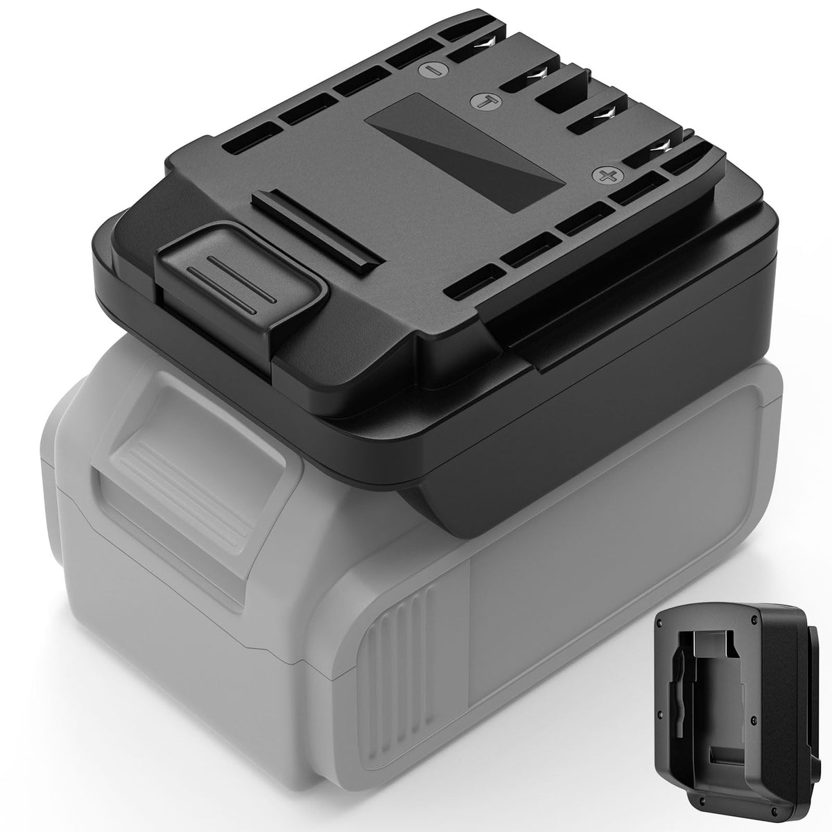 LinkMejor Battery Adapter Compatible for Dewalt 20V Battery (Not Included)