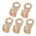 Open Cable Connector Ring Tongue Copper Passing Through Terminal, 40 Amp