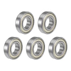 6206ZZ Ball Bearing 30x62x16mm Double Shielded ABEC-3 Bearings 5pcs