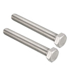 M12x100mm Hex Bolts 304 Stainless Steel Hexagon Screw Bolt 2pcs