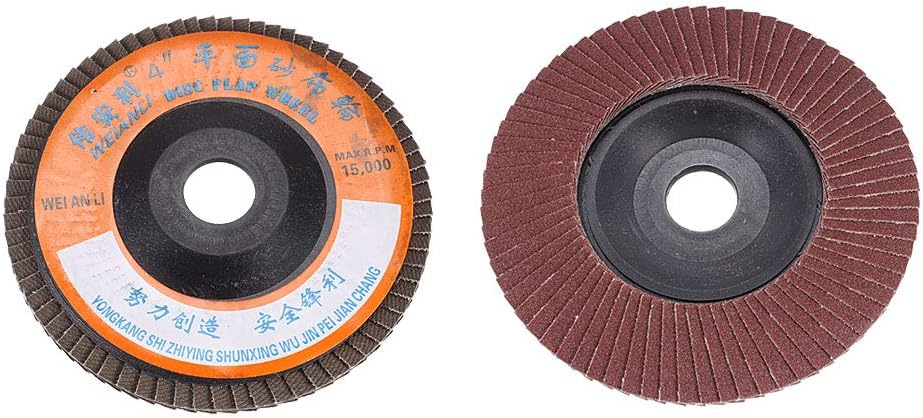 240# Polishing Flap Sanding Abrasive Wheels Disc (10 Piece), 100mm