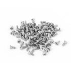 M2-0.4 x 5mm Fine Thread Stainless Steel Phillips Flat Countersunk Head Screws 100pcs