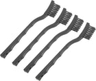 4 Pcs Anti Static ESD Brush Portable Plastic Handle Nylon Lab Cleaning Brushes for Electronics Keyboard PCB BGA Repair Soldering, 15x30mm Bristles