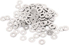 M2.5x6mmx0.5mm Stainless Steel Round Flat Washer for Bolt Screw 100Pcs