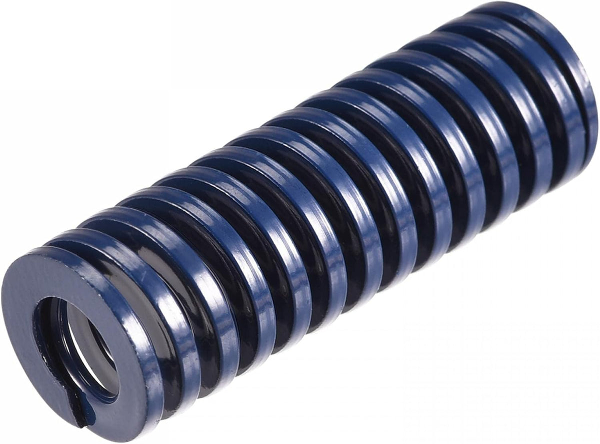 3D Printer Die Spring, 16mm OD 45mm Long Spiral Stamping Light Load Compression Mould Die Springs for 3D Printer Electric Part, Blue