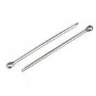 304 Stainless Steel Cotter Pins, 3mm x 58mm Hairpin Clip Fastener Fitting for Automotive, Mechanics, Silver Tone, 15Pcs