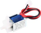 Miniature Solenoid Valve 2 Position 3 Way DC6V 0.38A Air Solenoid Valve, 2pcs