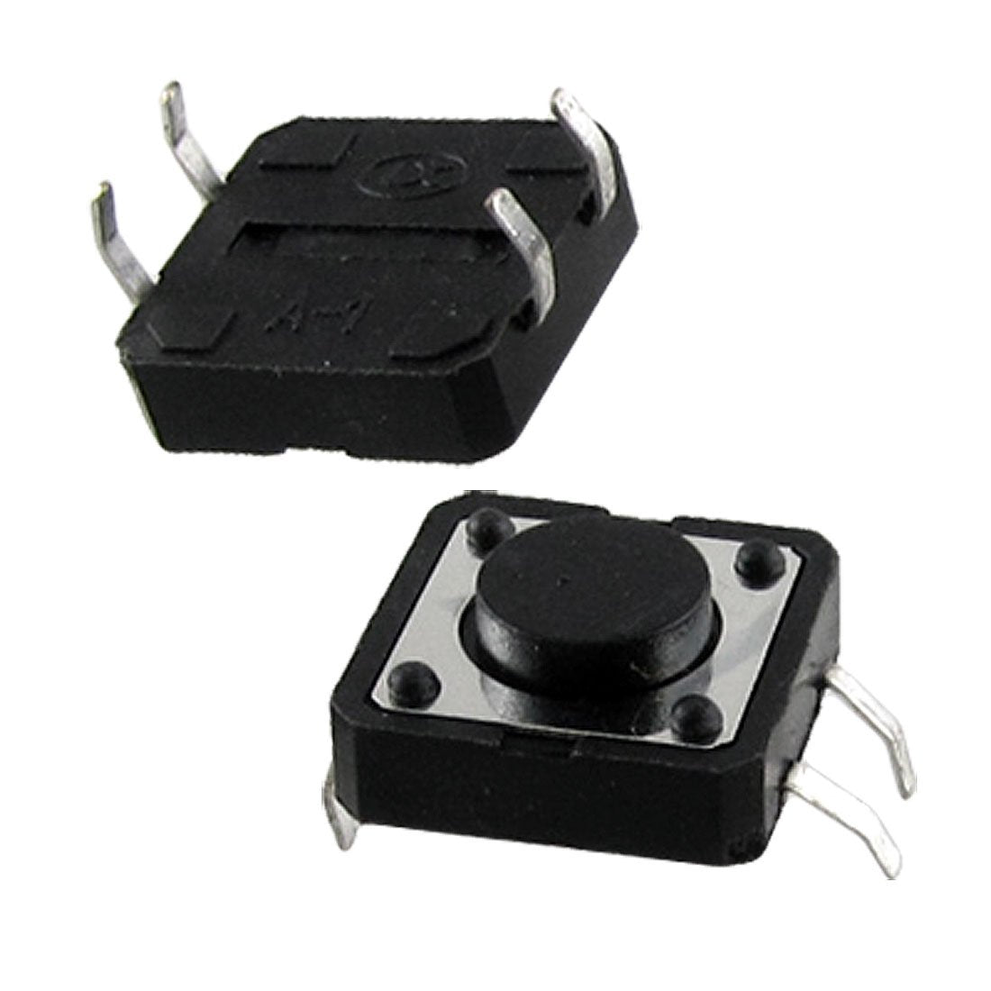 10 Pcs 12 x 12mm x 5mm Panel PCB Momentary Tactile Tact Push Button Switch DIP