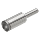 Diamond Grinding Mounted Point, 13mm 600 Fine Grits Spherical Concave Head Bead Coarse Grinding Bit for Jade Amber Stone Beeswax Glass