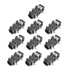 3,5 mm Audio-Klinkenstecker PCB-Anschluss Female Stecker 5 Pin PJ-327A 10 Stk
