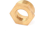 1/2BSP x 1/4BSP Male to Female Thread Brass Hex Reducing Bushing
