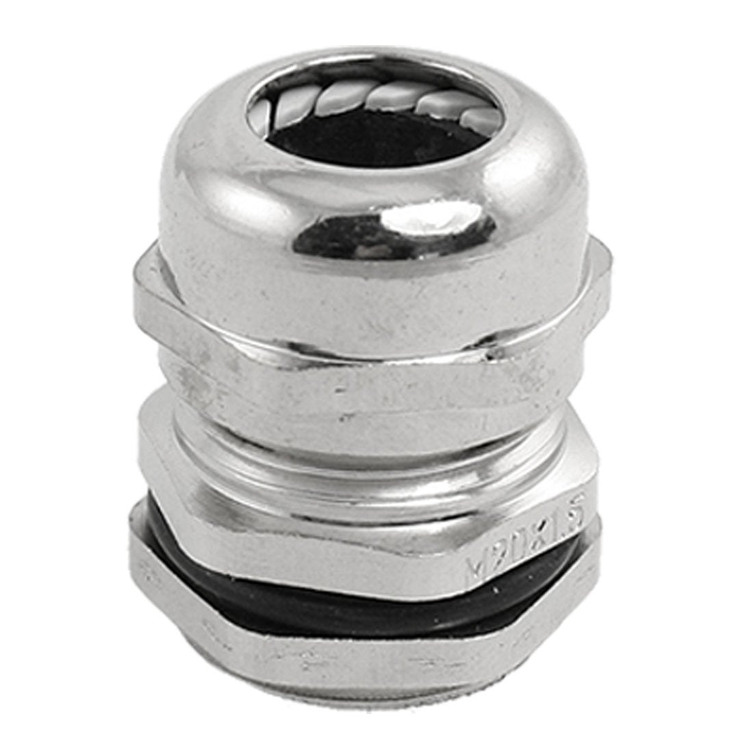 Waterproof Stainless Steel M20 x 1.5 Cable Gland Connector, 6-11mm, Silver Tone
