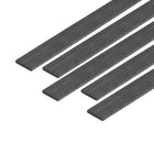 Carbon Fiber Strip Bars 1x5mm 200mm Length Pultruded Carbon Fiber Strips for Kites, RC Airplane 5 Pcs