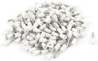 200 Pcs Cord End Terminal Insulated Ferrule White E7508 20AWG 0.75mm2
